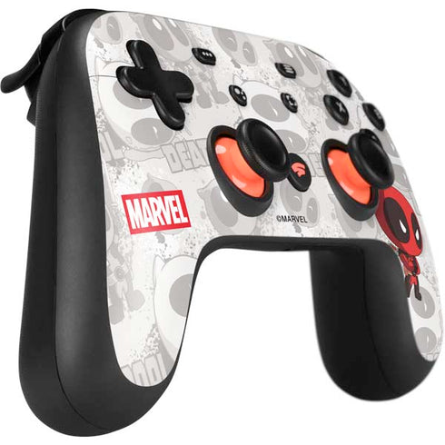 Marvel Deadpool Babypool Google Stadia Controller Skin